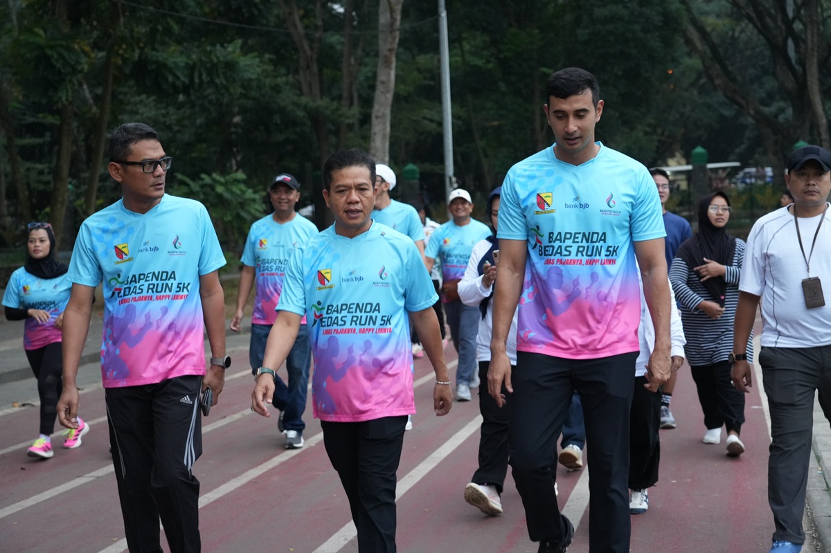 Lepas Bapenda Bedas Run, KDS Ajak Warga Tingkatkan Kepatuhan Pajak