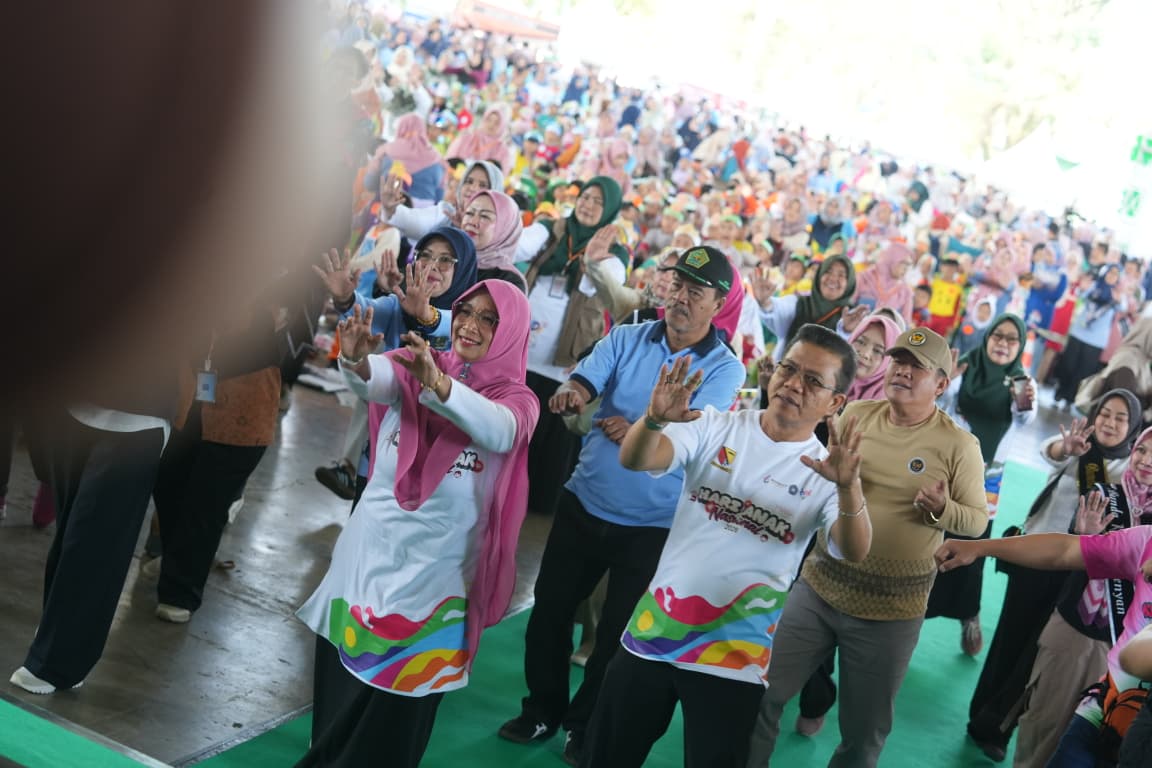Ribuan Anak Meriahkan Peringatan Hari Anak Nasional ke-42 di Kabupaten Bandung